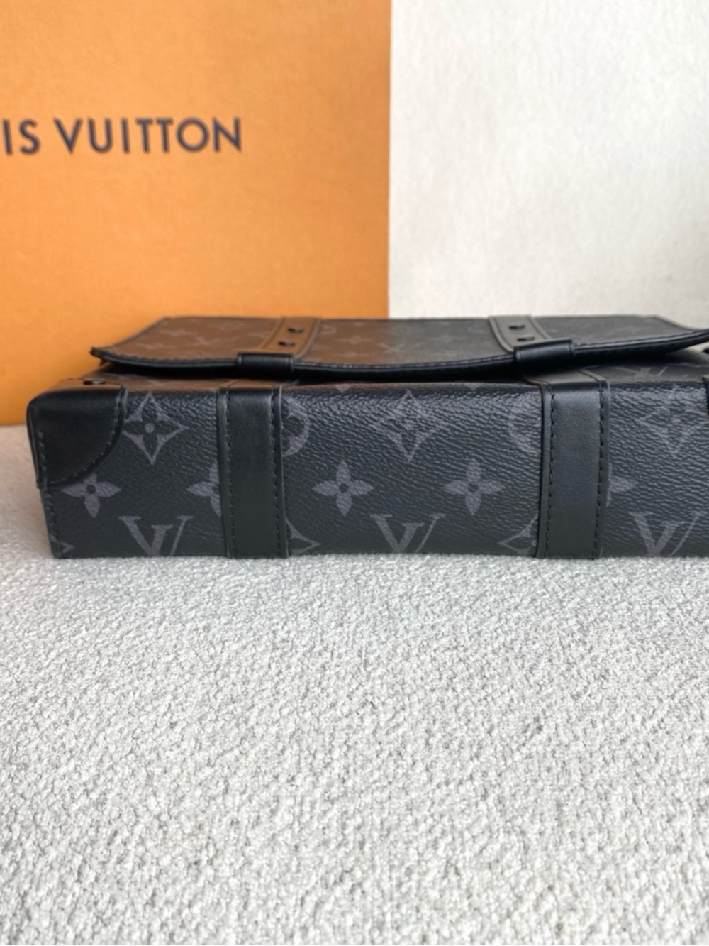 Louis Vuitton | Trunk Black Monogram Shadow | Excellent Condition |Crossbody - Picture 6 of 9